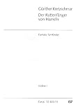 Kretzschmar, Günther: Der Rattenfänger von Hameln Violine 1