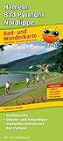 Hameln - Bad Pyrmont - Nordlippe: Rad- und Wanderkarte mit Ausflugszielen, Einkehr- & Freizeittipps und Stadtplänen Hameln und Bad Pyrmont, ... 1:50000 (Rad- und Wanderkarte / RuWK)