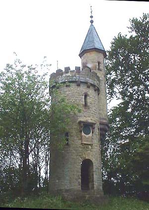 Wartturm nahe Bosseborn/Höxter Der Bismarckturm (Wartturm) nahe Bosseborn um 1900 errichtet.